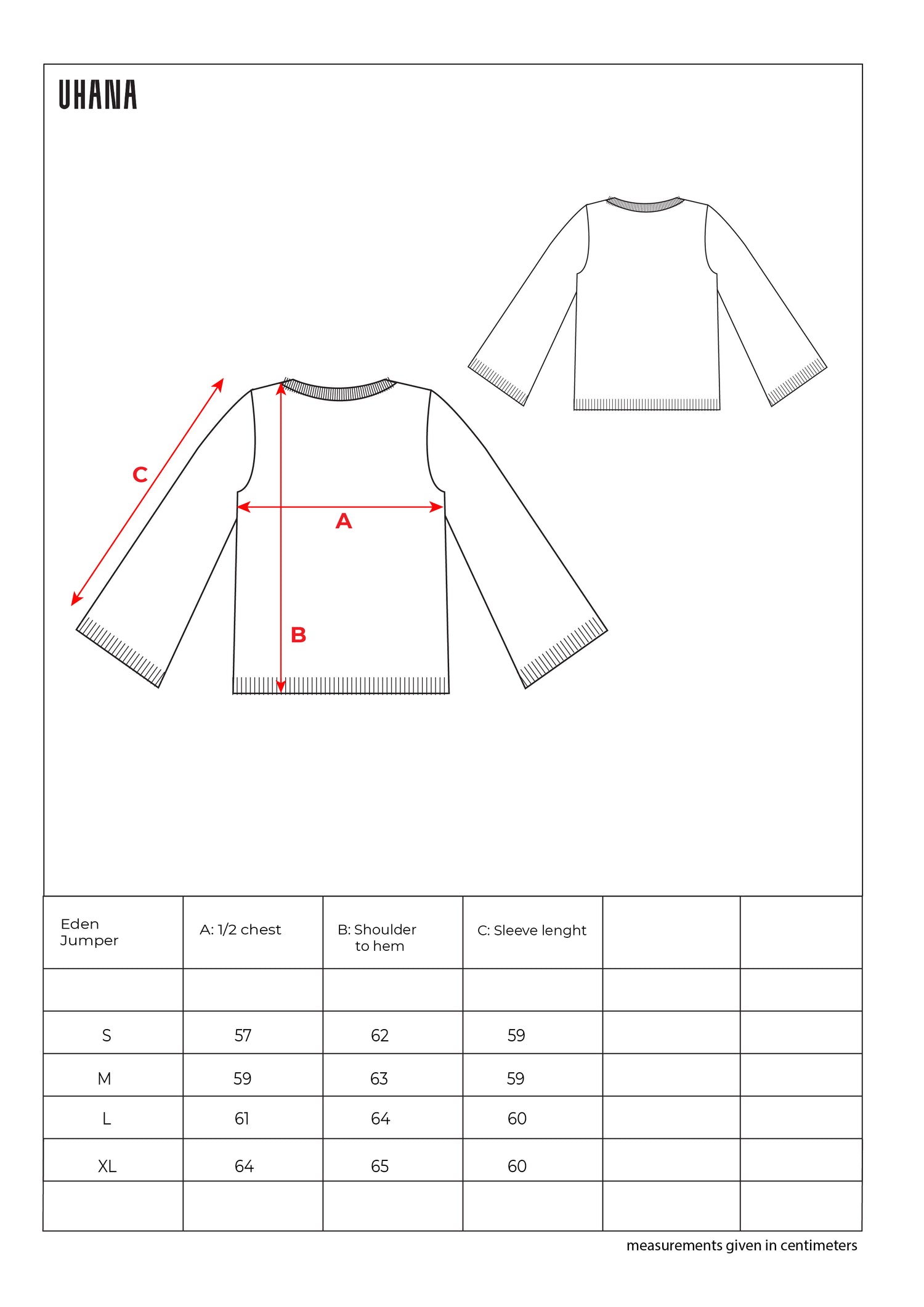 Eden Jumper, Black