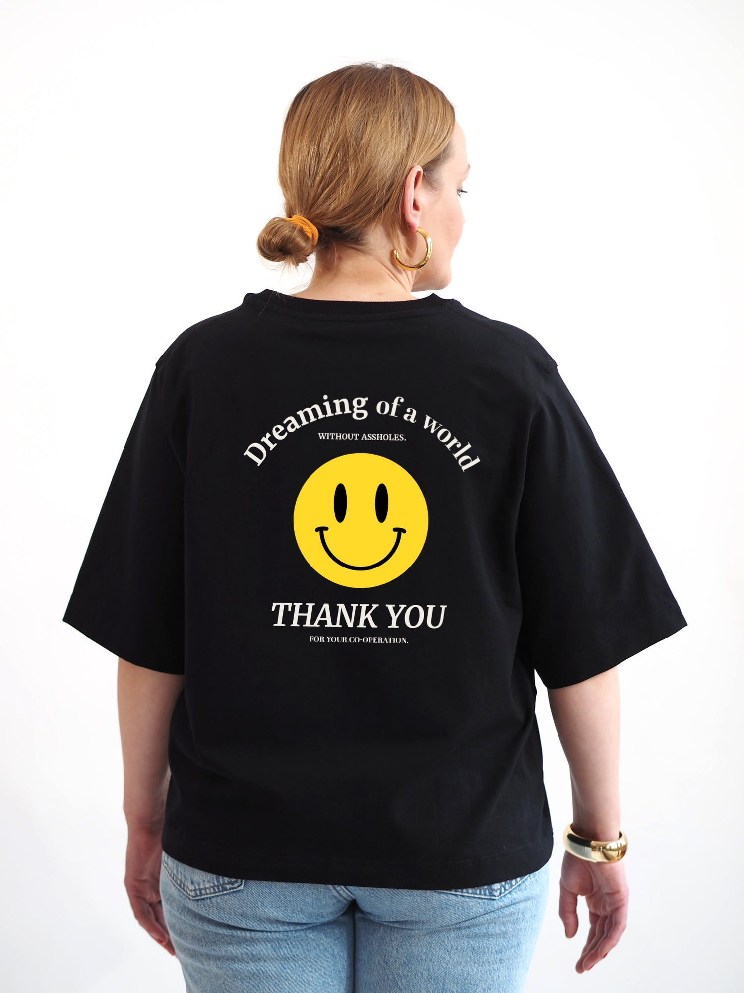 Still Dreaming Boxy Tee, Black