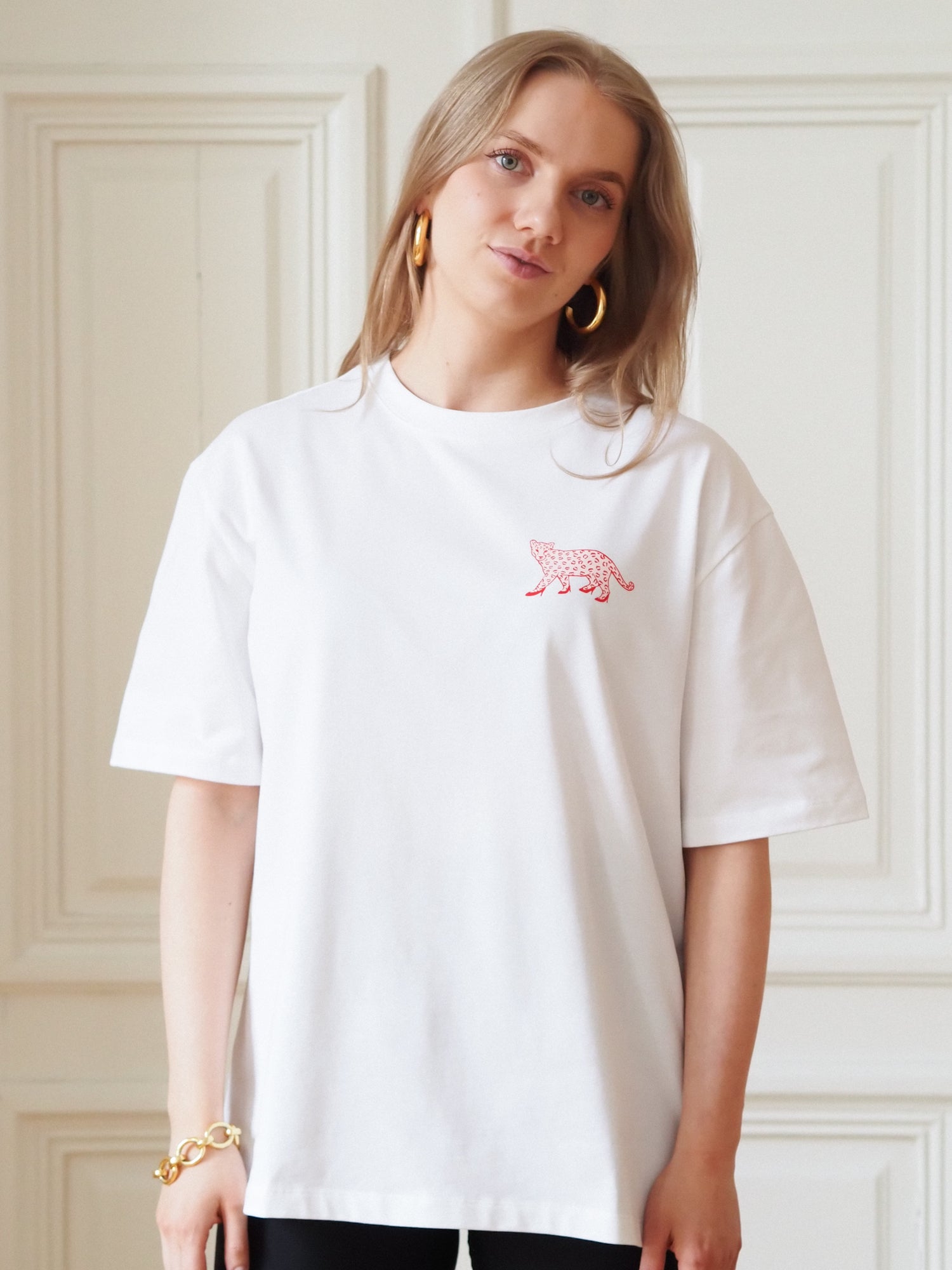Lips Don't Lie Signature Tee, White
